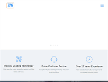 Tablet Screenshot of epginsurance.com